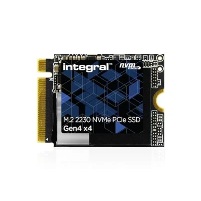 Afbeelding van Integral 2 TB M.2 NVMe 2230 PCIe Gen4 x4 SSD LEESnelheid tot 5000MB/s, SCHRIJVENsnelheid 3200MB/s Interne Solid State Drive. Valve Steam Deck, Microsoft Surface Pro, PC &amp; laptop compatibel