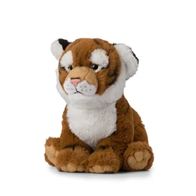 Afbeelding van WWF Tijger Floppy knuffel 22 cm in de kleur Bruin