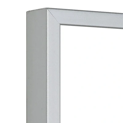Afbeelding van Wissellijst Aluminium Mat Zilver 100 x 150 cm