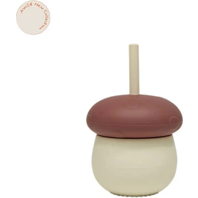 Afbeelding van OYOY Living Mushroom Drinkbeker Offwhite / Red