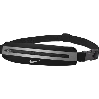 Afbeelding van Nike Performance SLIM Waist Unisex Heuptas, Dames, Maat: One Size, Black/silver