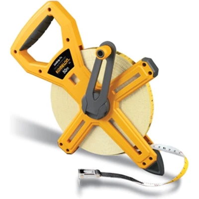 Afbeelding van Komelon UniGrip Flx glasfiber meetband met bandeinde G 30 m