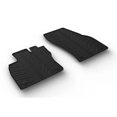 Afbeelding van Gledring Rubbermatten passend voor Volkswagen Caddy V Box 2020 (T profiel 2 delig + montageclips)
