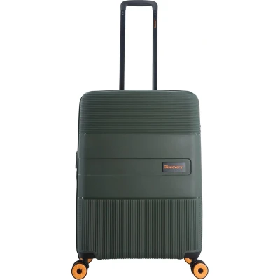 Afbeelding van Discovery Trails Harde Koffer / Trolley Reiskoffer (Medium) Khaki