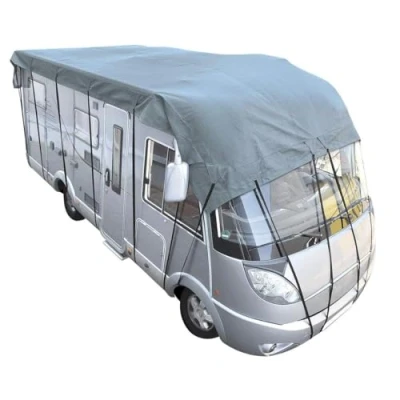 Afbeelding van Cartrend Caravan dakzeil, zeil, dakbescherming, caravan, beschermhoes, afdekzeil, 5,0 x 3 m