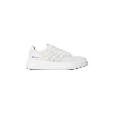 Afbeelding van Twinset Sneakers laag, Dames, Maat: 40, White Polyester