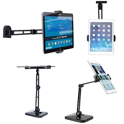Afbeelding van InLine multi functionele interactieve tablet houder 2 in 1 / zwart