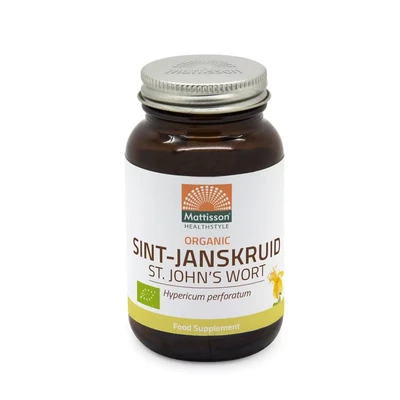 Afbeelding van Mattisson HealthStyle Sint Janskruid Capsules 120CP