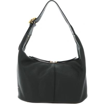 Afbeelding van COCCINELLE Leren Schoudertas Fernanda Shoulder Bag Alga Donkergroen