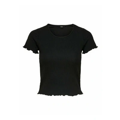 Afbeelding van ONLY Onlemma SS NOOS JRS Tshirt basic, Dames, Maat: Large, Black