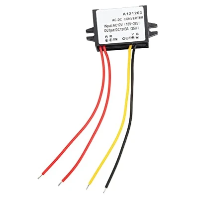 Afbeelding van AC 10 28V Naar DC 12V Step Down Converter Gelijkrichter voor Auto Scherm en Monitor Camera Stabilisator (3A)