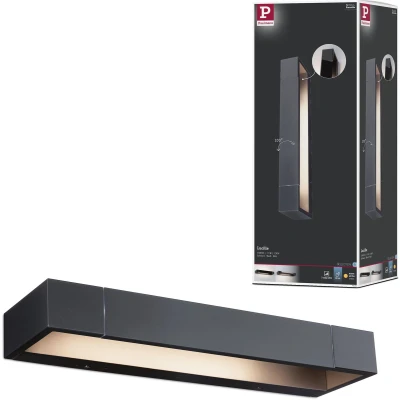 Afbeelding van Paulmann Lucille 71204 Wandlamp voor badkamer 11 W Warmwit Zwart