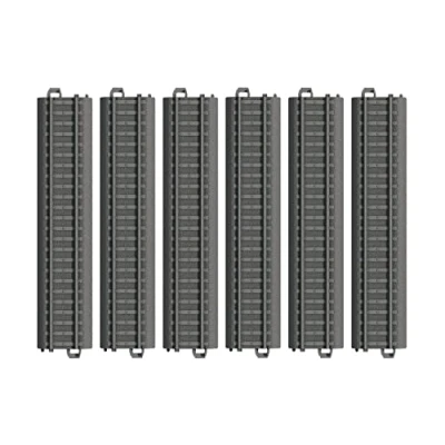 Afbeelding van Märklin World 23180 H0 My kunststof rails recht 180 mm (6 stuks)