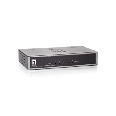 Afbeelding van Level One FEU 0511 4 Port Ethernet Switch MMF SC