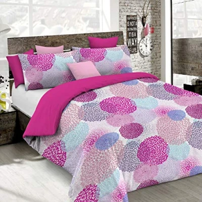 Afbeelding van Fantasy Italian Bed Linnen dekbedovertrek, eenpersoons, microvezel, paardenbloem