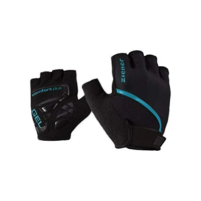 Afbeelding van Ziener Celal Fietshandschoenen voor heren, mountainbike/wielersport korte vinger ademend/dempend, zee, 7,5