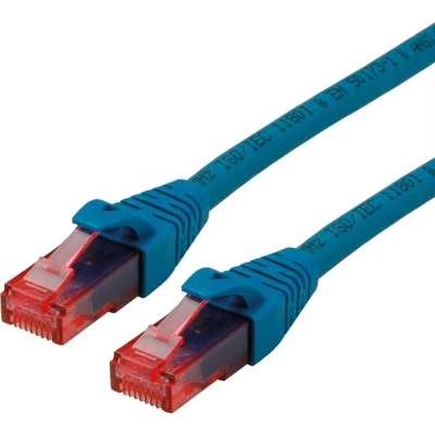 Afbeelding van ROLINE Patchkabel Cat.6 UTP, Component Level, LSOH, blauw, 5 m