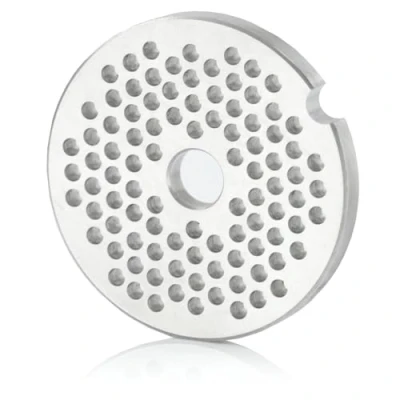 Afbeelding van Zelsius Gatschijf ø 3 mm voor professionele vleesmolen elektrisch 5 cm reserveaccessoires, roestvrijstalen platen mes, gatschijfvervanging, opzetstuk professioneel