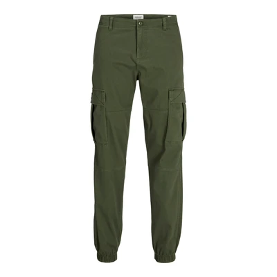 Afbeelding van JACK &amp; JONES Cargobroek &#039;JPSTKane Jonnie&#039; olijfgroen