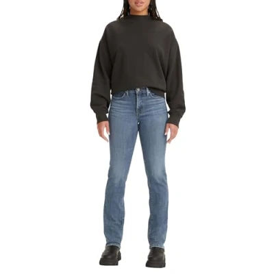 Afbeelding van Levi&#039;s 314 shaping straight high waist lapis gem