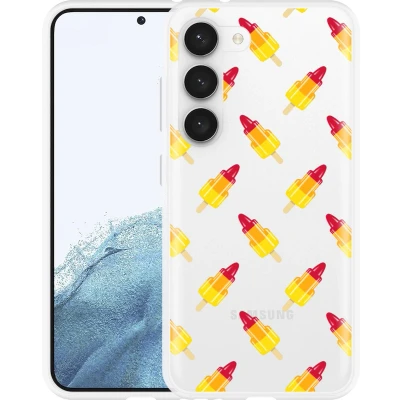 Afbeelding van Cazy Hoesje geschikt voor Samsung Galaxy S23 Raketjes