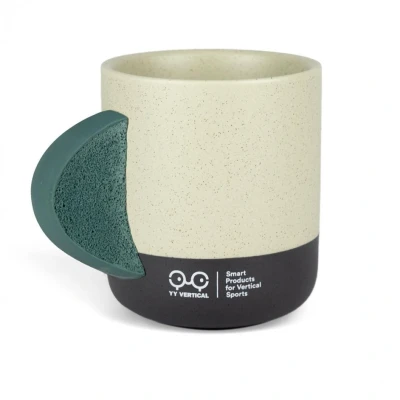 Afbeelding van Y&amp;Y Vertical Climbing Mug Evo een originele mok voor Klimmers Blauw