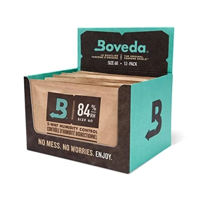 Afbeelding van Boveda voor sigaren 84% RV 2 way vochtregeling humidor seasoning Maat 60 gebruik met elke 25 in een Kleinhandeldoos 12 stuks