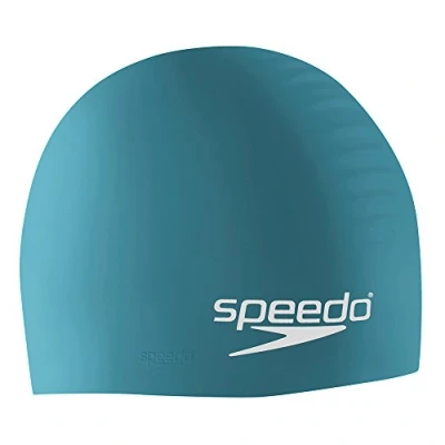 Afbeelding van Speedo Unisex siliconen badmuts, donker groenblauw, one size UK