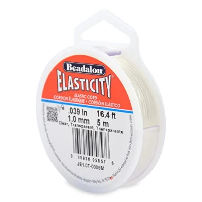 Afbeelding van Beadalon 1,0 mm Elastcity transparant