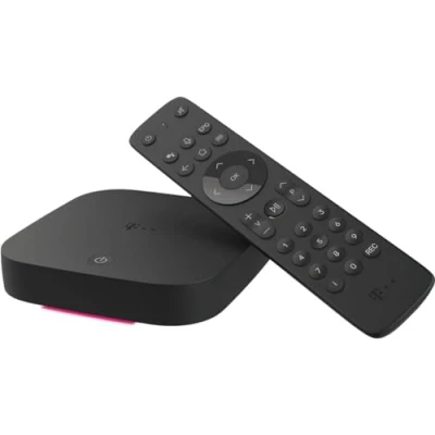 Afbeelding van MagentaTV One Android TV Box met WLAN &amp; LAN I 75+ HD zenders, 4K UHD, HDR, live tijdverplaatst streamingdiensten (Netflix, Disney+, RTL+, DAZN, Sky Ticket, Apple TV+) App Store