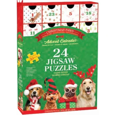 Afbeelding van Eurographics Christmas Paws Advent Calendar