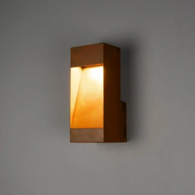 Afbeelding van KonstSmide Wandlamp Rho roestbruin 7359 970