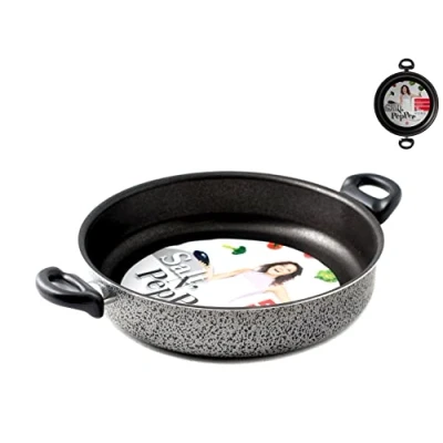 Afbeelding van HOME Steelpan 2 Handgrepen Non stick Saltpepper Cm 20 Kookpot