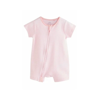 Afbeelding van Next Regular FIT TWO WAY ZIP 3 PACK Jumpsuit voor kinderen, Maat: 98, Pink