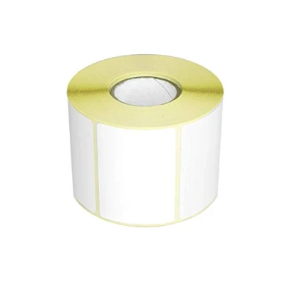 Afbeelding van Netuno 1 rol thermische etiketten wit 70x50mm kern 40mm 1000 stuks per zelfklevende universele perforatie buitenzijde gewikkeld permanente voor printer barcode sticker