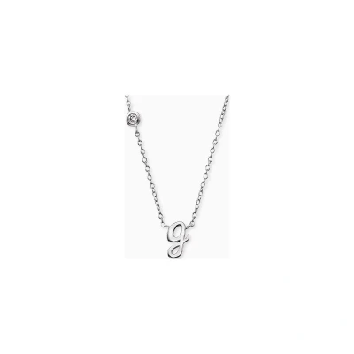 Afbeelding van Engelsrufer Dames Ketting 925 sterling zilverkleurig edelsteen One Size G 32013914