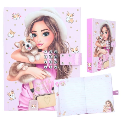 Afbeelding van Depesche TOPModel dagboek met geheime code CORGI