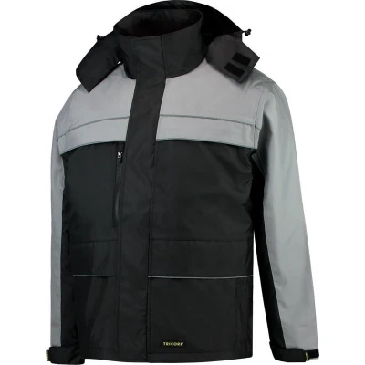 Afbeelding van Tricorp Parka Cordura Zwart/Grijs Maat 3XL