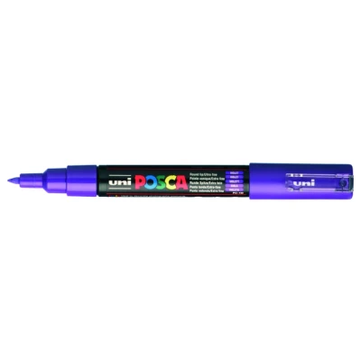 Afbeelding van Uni POSCA paintmarker PC 1MC, 0,7 mm, paars