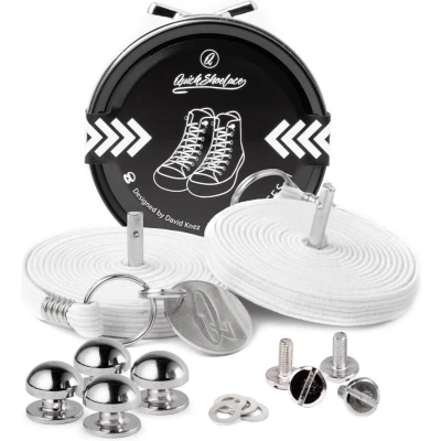 Afbeelding van Quickshoelaces casuel wit
