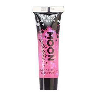 Afbeelding van Moon Creations Glitter Makeup Iridescent Chunky Gel Roze