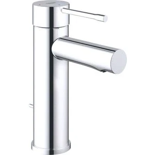 Afbeelding van Grohe Essence wastafelmengkraan S recht met waste chroom