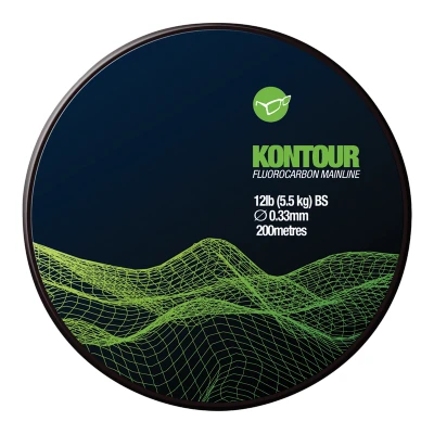 Afbeelding van Korda Kontour Fluorcarbon (200m) Karperlijn