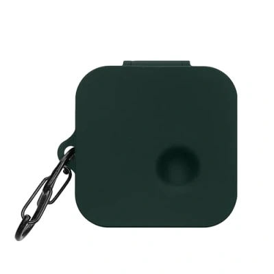 Afbeelding van kwmobile cover voor oordopjes case geschikt CMF by Nothing Ear 2024 Trendy beschermhoes draadloze in donkergroen