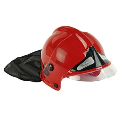 Afbeelding van Klein 8918 brandweerhelm F1 rood met stevig vizier en nekbescherming