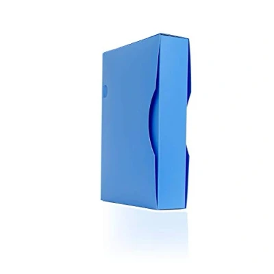 Afbeelding van A4 Presentatie Display Boek Bestandsmap met 150 vakken 300/zijden Opbergkoffer Portfolio Map Plastic Mouwen Poly Pocket van ARPAN (Blauw)