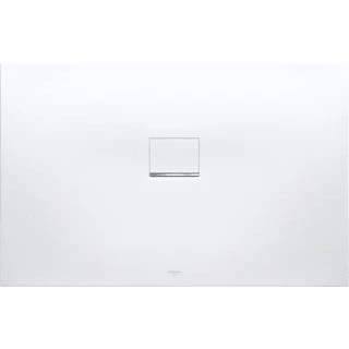 Afbeelding van Villeroy en boch squaro infinity douchebak universeel in te bouwen anti slip 1000 x 900 40mm steen wit udq1090sqi2v rw