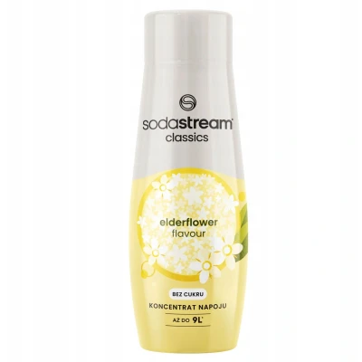Afbeelding van Siroop SodaStream Classics Elderflower Zero (voor apparaten voor bruiswater), 440 ml