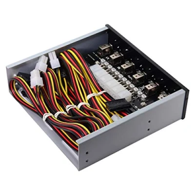 Afbeelding van cablecc PW 020 6 Hard Disk Control System Intelligent Management HDD SSD Power Switch met 5.25 CD ROM Bay