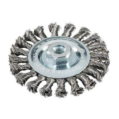 Afbeelding van Metabo Accessoires Staaldraadborstel vlak Ø 125x0,5x12 mm 626771000